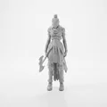 Mô hình 3D Chiến Binh Rìu Đôi Fantasy - Thumbnail 1