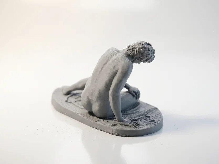 Tượng Điêu Khắc Đấu Sĩ Gục Ngã - Mô Hình In 3D Nghệ Thuật Cổ Điển - Image 3
