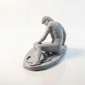 Tượng Điêu Khắc Đấu Sĩ Gục Ngã - Mô Hình In 3D Nghệ Thuật Cổ Điển - Thumbnail 4