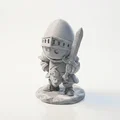 Mô hình hiệp sĩ trứng Egg Knight - Tệp in 3D giả tưởng - Thumbnail 1