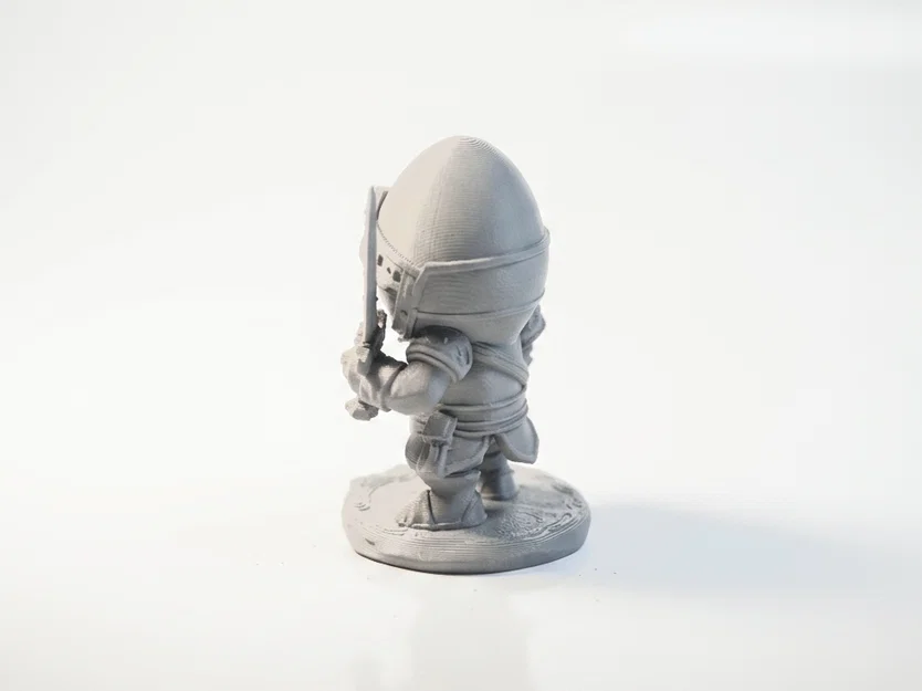 Mô hình hiệp sĩ trứng Egg Knight - Tệp in 3D giả tưởng - Image 4