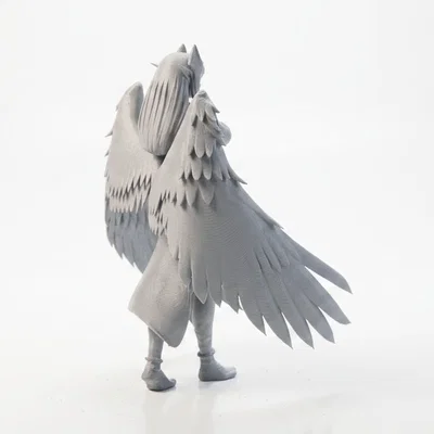 Mô hình Thiên thần Elf có cánh - File in 3D Fantasy