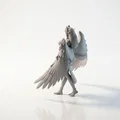Mô hình Thiên thần Elf có cánh - File in 3D Fantasy - Thumbnail 4