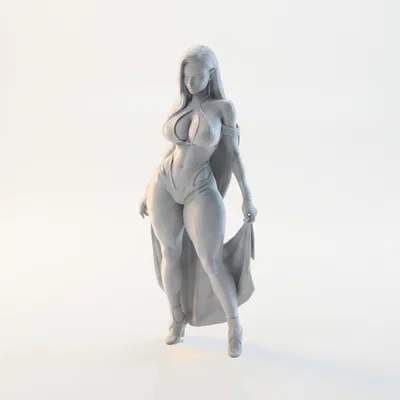 Mô hình 3D Elf Bikini Fantasy tuyệt đẹp