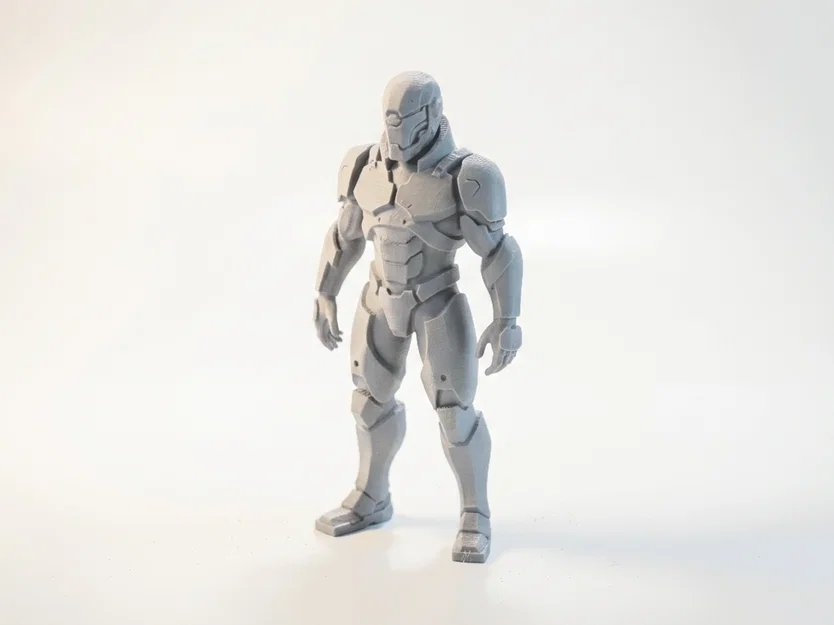 Mô hình tượng Robot Evil Bot phong cách tương lai (In 3D) - Image 1