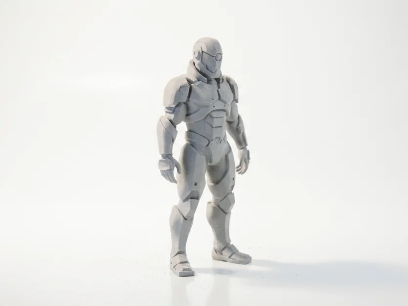 Mô hình tượng Robot Evil Bot phong cách tương lai (In 3D) - Image 2
