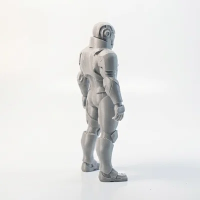 Mô hình tượng Robot Evil Bot phong cách tương lai (In 3D)