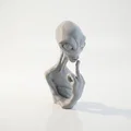 Mô hình người ngoài hành tinh FU - Thiết kế in 3D giả tưởng cực chất - Thumbnail 2