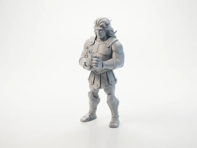 Mô hình Chiến binh Lửa Fantasy - Tệp 3D Printable - Image 1