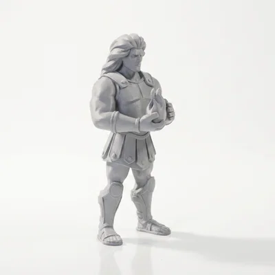 Mô hình Chiến binh Lửa Fantasy - Tệp 3D Printable
