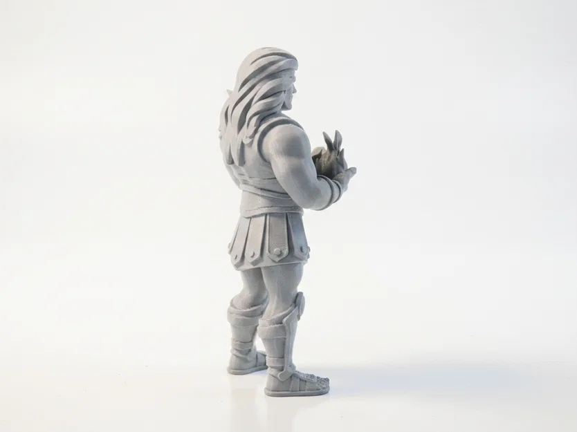 Mô hình Chiến binh Lửa Fantasy - Tệp 3D Printable - Image 3