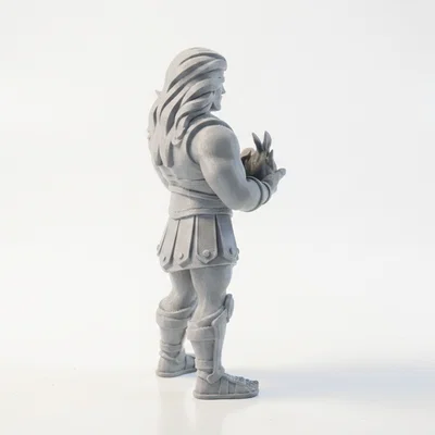 Mô hình Chiến binh Lửa Fantasy - Tệp 3D Printable