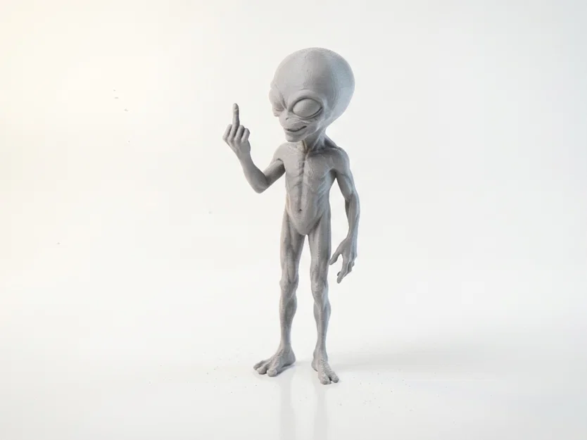 Mô hình tượng Alien Fantasy Sci-Fi Character in 3D - Image 1
