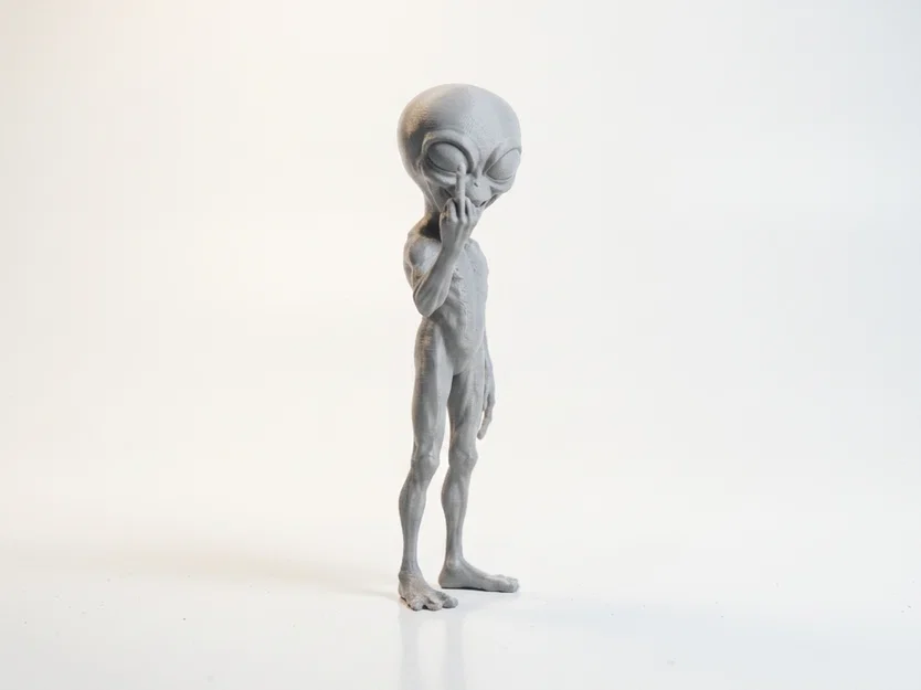 Mô hình tượng Alien Fantasy Sci-Fi Character in 3D - Image 2