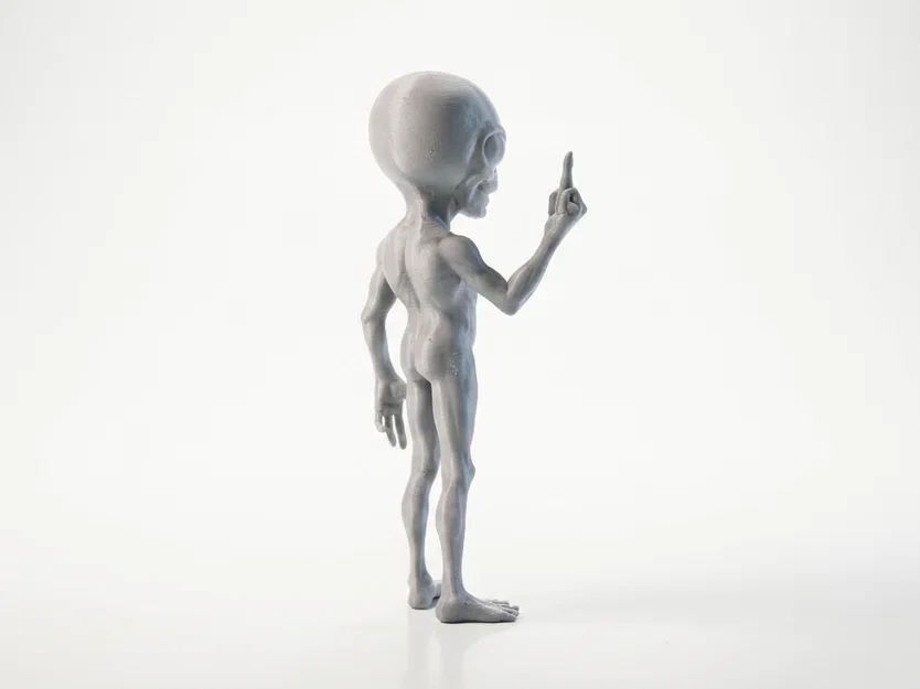 Mô hình tượng Alien Fantasy Sci-Fi Character in 3D - Image 3