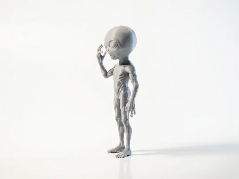 Mô hình tượng Alien Fantasy Sci-Fi Character in 3D - Image 4