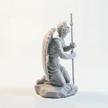 Tượng Thiên Thần Sa Ngã - Mô hình 3D chủ đề thần thoại giả tưởng - Thumbnail 2
