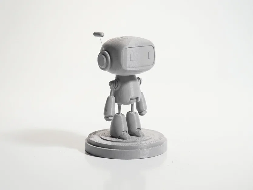Mô hình Robot Thân thiện Phong cách Cổ điển (3D Printable) - Image 2