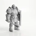 Mô hình chiến binh robot Galactic Bot Warrior - File in 3D phong cách viễn tưởng - Thumbnail 2