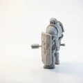Mô hình chiến binh robot Galactic Bot Warrior - File in 3D phong cách viễn tưởng - Thumbnail 4