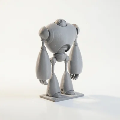 Mô hình Robot Thân Thiện - Tác phẩm sưu tầm 3D độc đáo