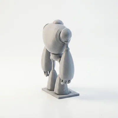 Mô hình Robot Thân Thiện - Tác phẩm sưu tầm 3D độc đáo