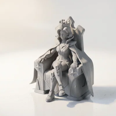 Mô hình Nữ hoàng Ngân hà (Galactic Queen) in 3D phong cách Fantasy