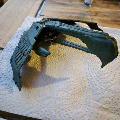 Mô hình chiến hạm Romulan Augur từ Star Trek Fleet Command (STFC)