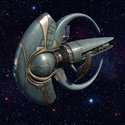 Mô hình tàu Jellyfish từ Star Trek STFC Fleet Command