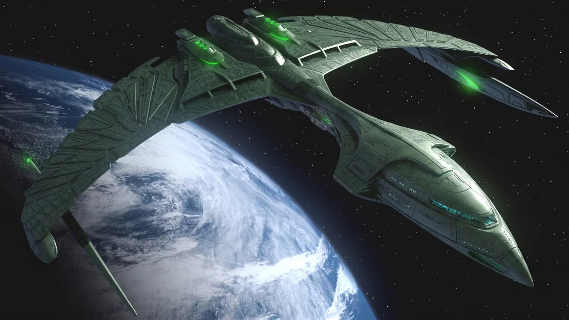 I.R.W. Aelhae - Chiến hạm Chim ưng săn mồi lấy cảm hứng từ Star Trek Romulan - Image 1