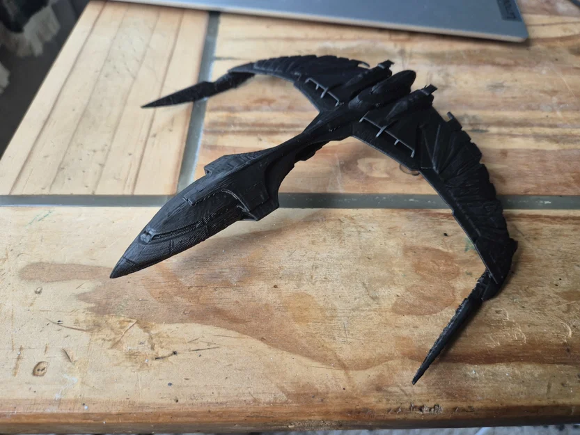 I.R.W. Aelhae - Chiến hạm Chim ưng săn mồi lấy cảm hứng từ Star Trek Romulan - Image 2