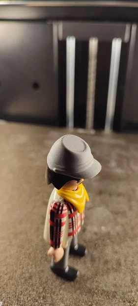 Mũ Kepi LEGO Tùy Chỉnh Cho Nhân Vật PLAYMOBIL (Mô Hình 3D) - Image 2