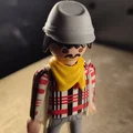 Mũ Kepi LEGO Tùy Chỉnh Cho Nhân Vật PLAYMOBIL (Mô Hình 3D) - Thumbnail 3