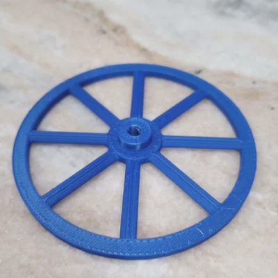 Mô hình bánh xe cổ điển 3 inch cho dự án DIY và đồ chơi