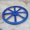 Mô hình bánh xe cổ điển 3 inch cho dự án DIY và đồ chơi - Thumbnail 2