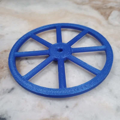 Mô hình bánh xe cổ điển 3 inch cho dự án DIY và đồ chơi