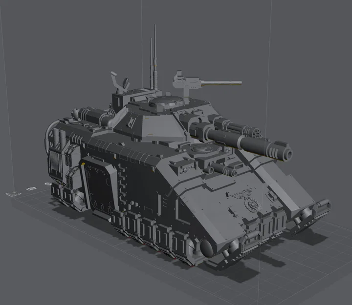Mô hình Xe tăng viễn tưởng Hover Sci-Fi Tank - Image 1