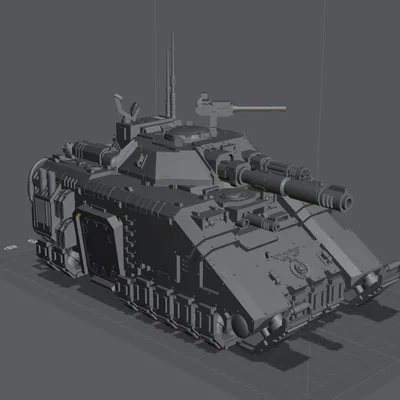 Mô hình Xe tăng viễn tưởng Hover Sci-Fi Tank