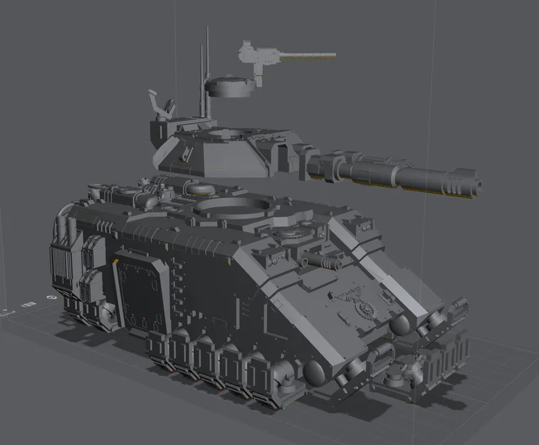 Mô hình Xe tăng viễn tưởng Hover Sci-Fi Tank - Image 3