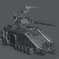 Mô hình Xe tăng viễn tưởng Hover Sci-Fi Tank - Thumbnail 3