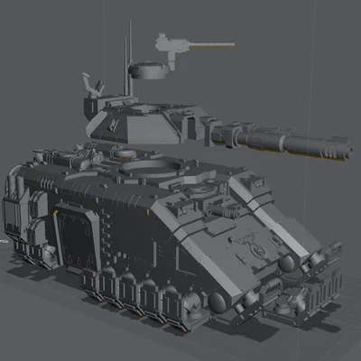 Mô hình Xe tăng viễn tưởng Hover Sci-Fi Tank