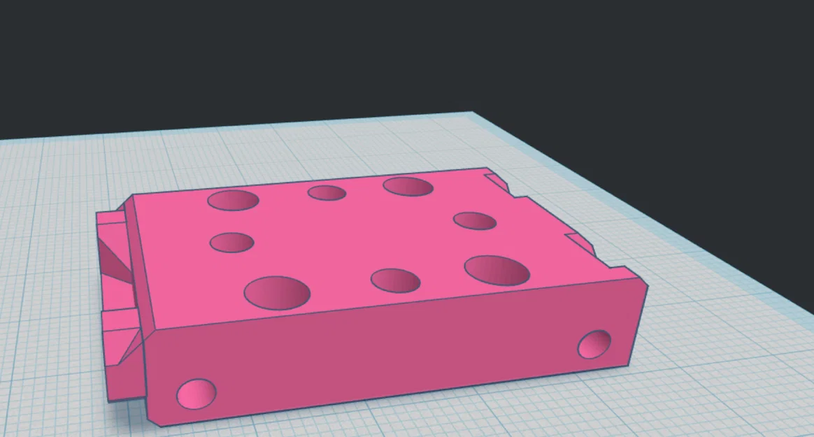 Ngàm gắn block trượt MGN12H (Simple Core Mount) cho máy in 3D - Image 1