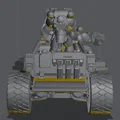 Mô hình xe chiến đấu Warhog - Thumbnail 2