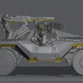 Mô hình xe chiến đấu Warhog - Thumbnail 3