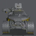 Mô hình xe chiến đấu Warhog - Thumbnail 4
