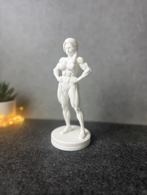 Tượng nữ chiến binh Body Builder Girl - Image 2