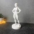 Tượng nữ chiến binh Body Builder Girl - Thumbnail 2