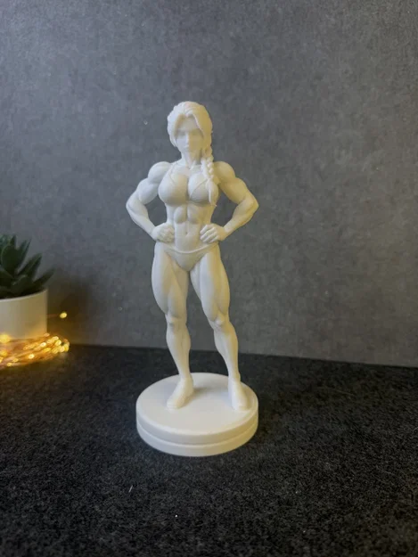 Tượng nữ chiến binh Body Builder Girl - Image 3
