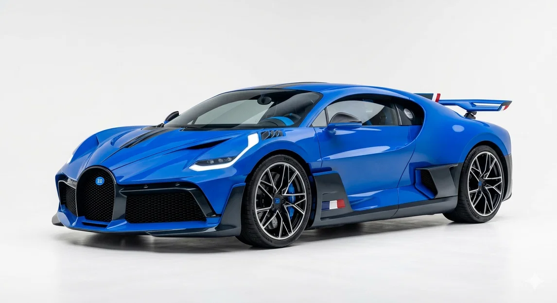 Mô hình siêu xe Bugatti Divo - Tuyệt phẩm 3D dành cho người đam mê - Image 1