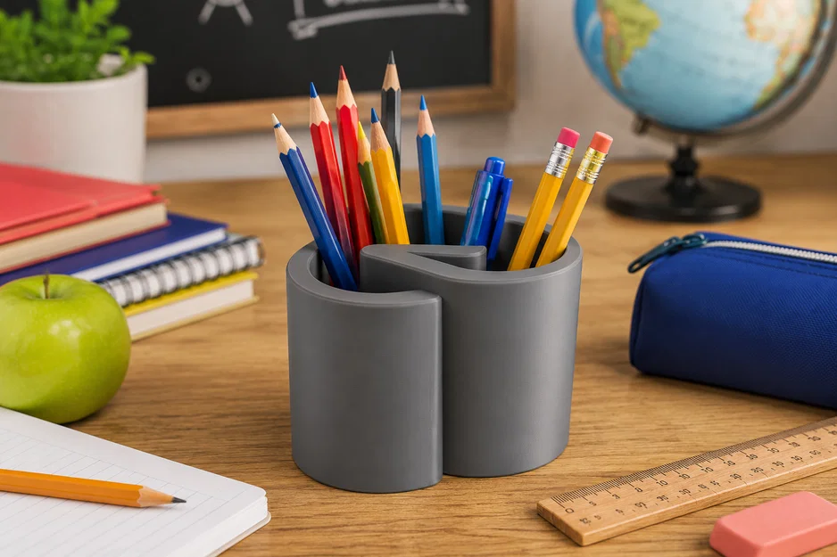Khay cắm bút Pencil Organizer hiện đại cho góc làm việc ngăn nắp - Image 1
